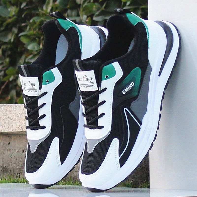 Damen Sportliche Sneakers mit dämpfender Sohle und atmungsaktiver Struktur EB