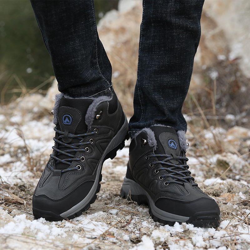 Damen Winterwanderstiefel mit isolierendem Futter und rutschfester Sohle EB