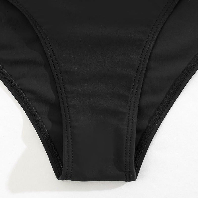 Damen Hochgeschnittenes Bikini-Set EB