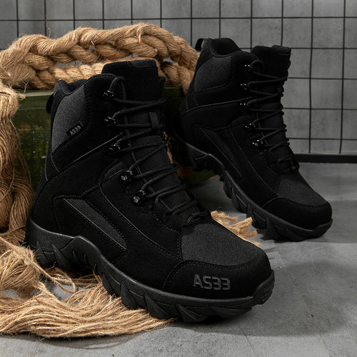 Herren Multifunktionale Tactical-Boots mit hohem Knöchelschutz und rutschfester Sohle EB