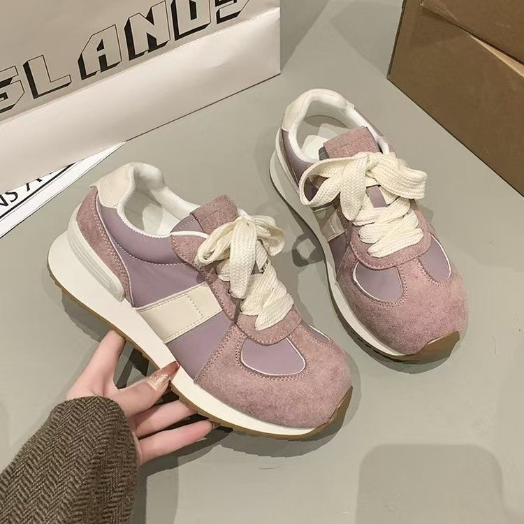 Damen Fashion Sneakers mit weich gepolsterter Sohle und atmungsaktivem Obermaterial EB