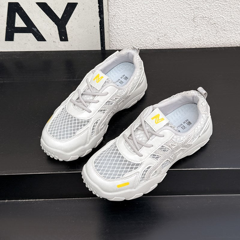 Damen Atmungsaktive Freizeitsneaker mit rutschfester Laufsohle und stabiler Konstruktion EB