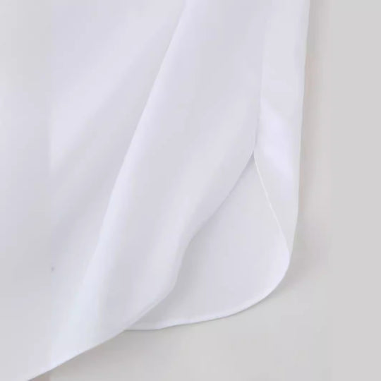Damen geschickt gestaltete Bluse mit floralen Applikationen EB