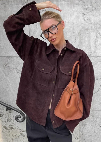EB | Chic - Wildleder Overshirt