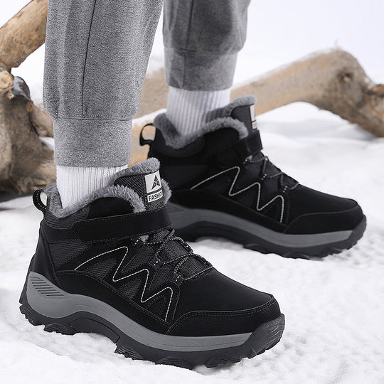 Herren Winter-Wanderschuhe mit hohem Knöchelschutz und isolierendem Futter EB