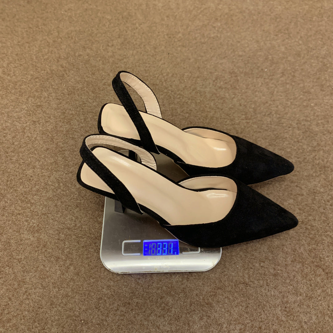 Damen Slingback-Pumps mit spitzem Zehenbereich und rutschfester Sohle EB