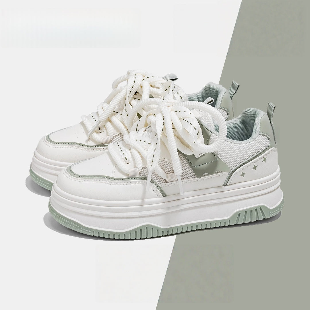 Damen Sneaker mit dämpfender Sohle und atmungsaktivem Mesh von EB