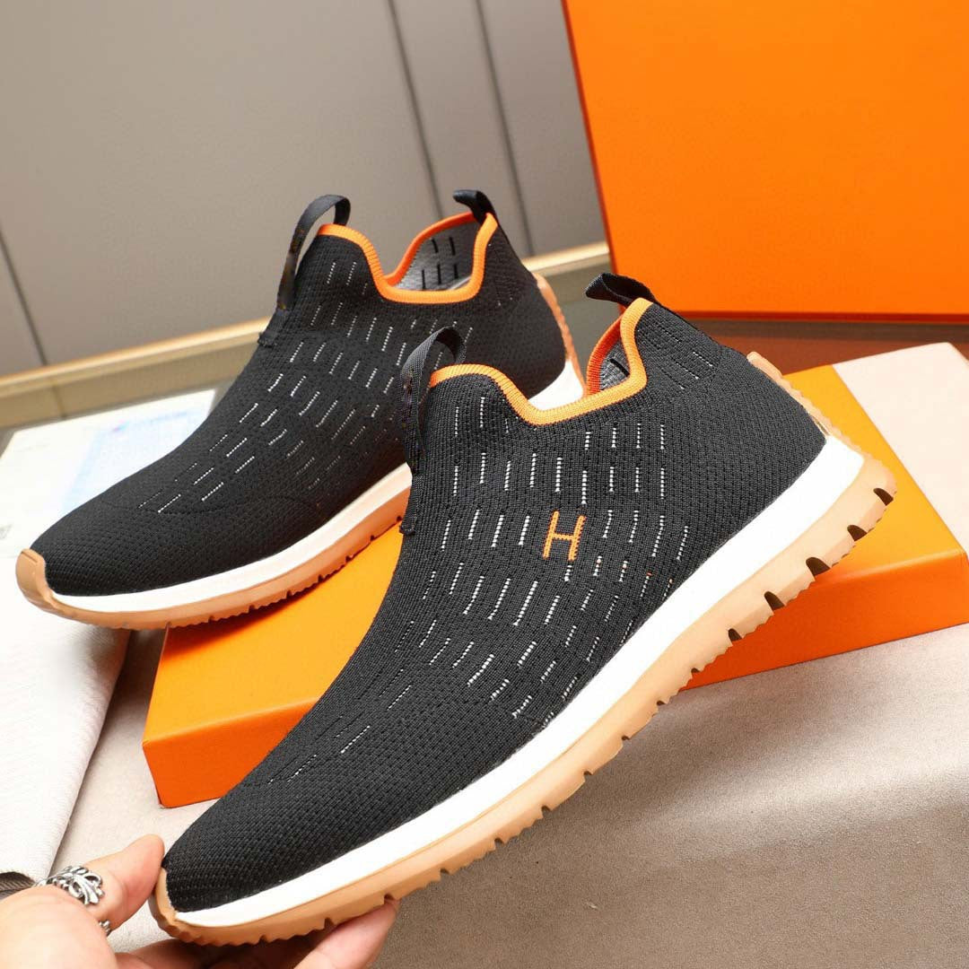 Damen Atmungsaktive Slip-On Sneakers mit innovativer Struktur von EB