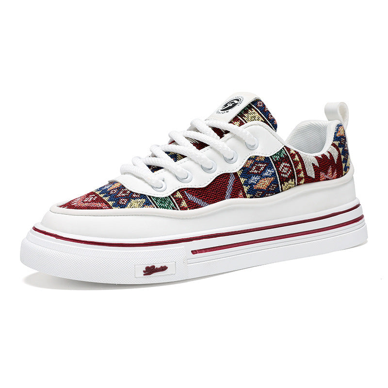 Damen modische Sneakers mit ethnischem Design und bequemer Dämpfung EB