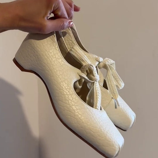 Damen Ballerinas mit trendy Lochmuster und weichem Innenfutter EB