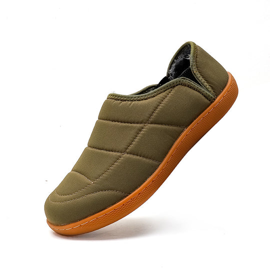 Damen Bequeme Hausschuhe mit Warmfutter EB