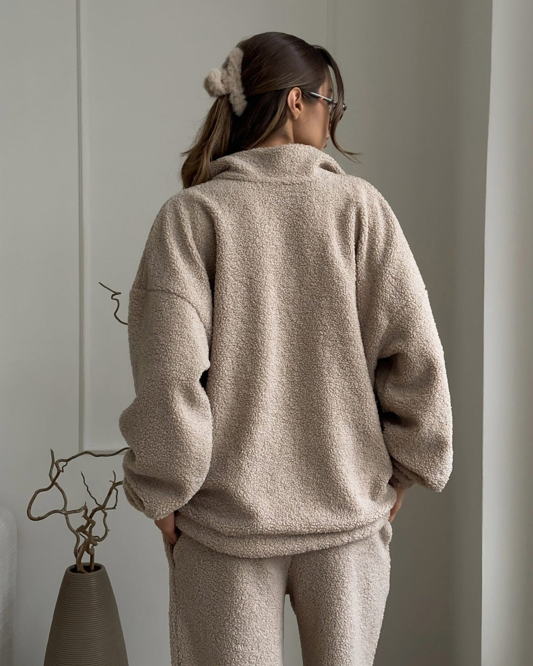 EB | Lift Polar Fleece Strickjacke und Hosen Satz
