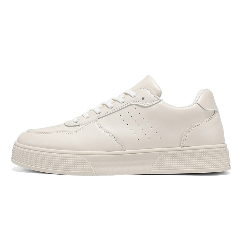 Damen Sportliche Sneaker mit bequemem Lederoberteil und rutschfester Sohle EB