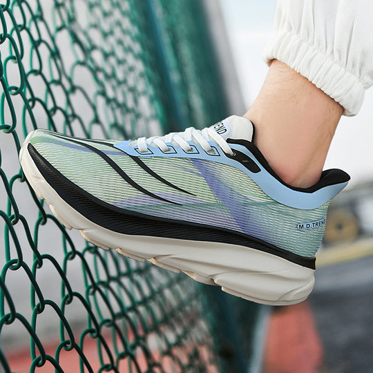 Damen Hochleistungs-Laufschuhe mit atmungsaktiver Struktur und dämpfender Sohle EB
