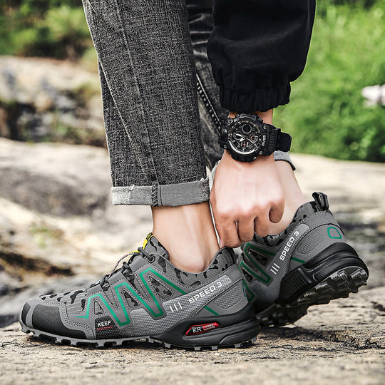 Damen Outdoor Laufschuhe mit rutschfester Sohle und innovativem Schnürsystem EB