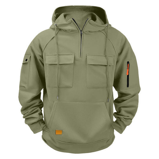 Herren Alltags-Hoodie mit praktischen Taschen EB
