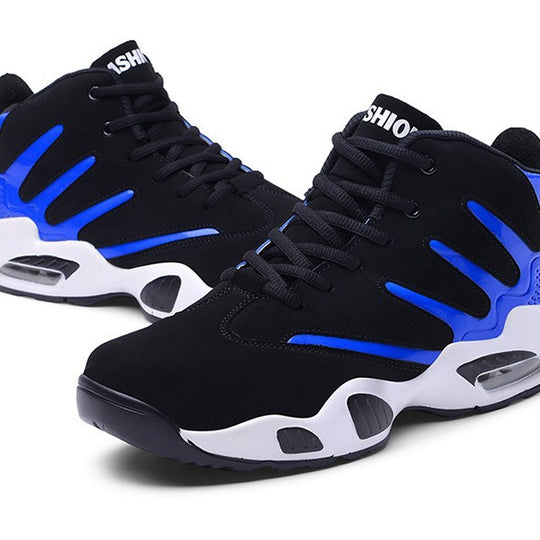 Damen Sportliche High-Top Sneakers mit atmungsaktiver Oberflächenstruktur EB
