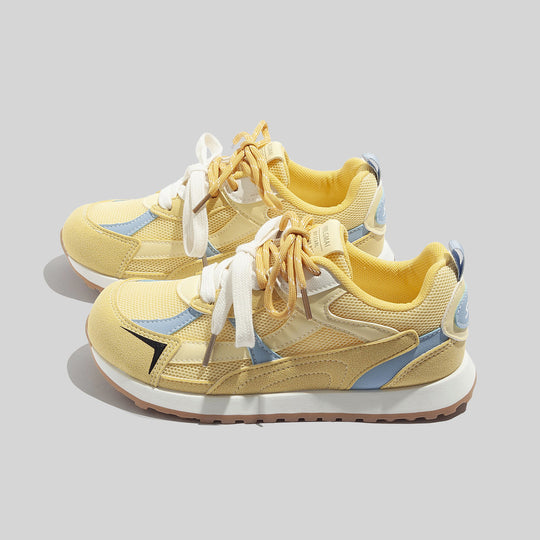 Damen Sportliche Sneakers mit atmungsaktivem Obermaterial und komfortabler Dämpfung EB