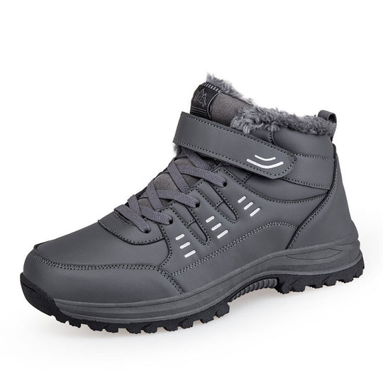 Damen Winterfest und isolierte Wanderboots mit Klettverschluss EB