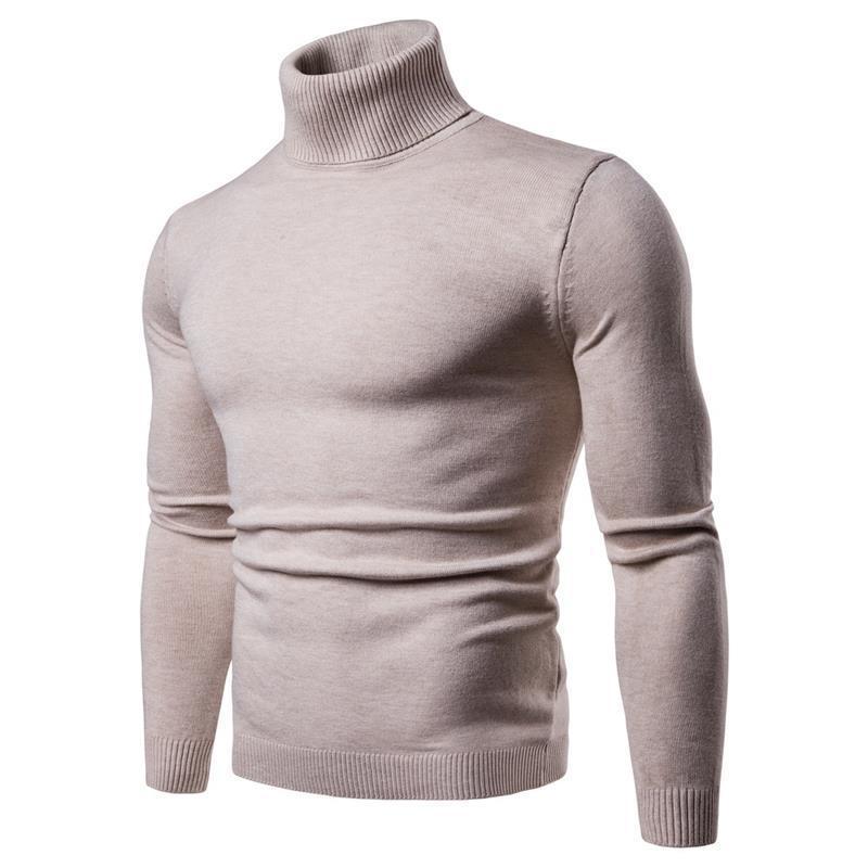 Herren Rollkragenpullover aus feiner Merinowolle EB