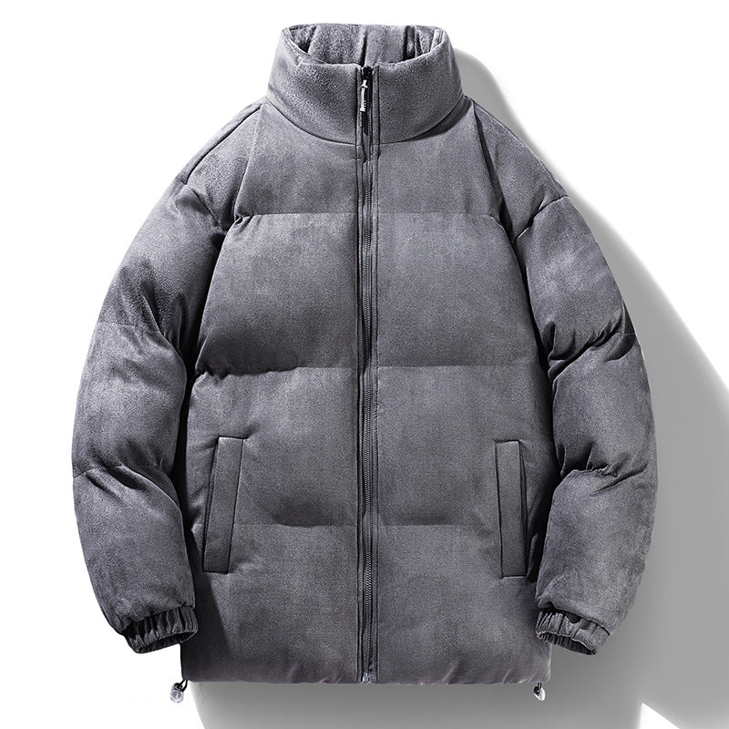 Damen wattierte Überjacke mit hohem Kragen und weichem Innenfutter EB