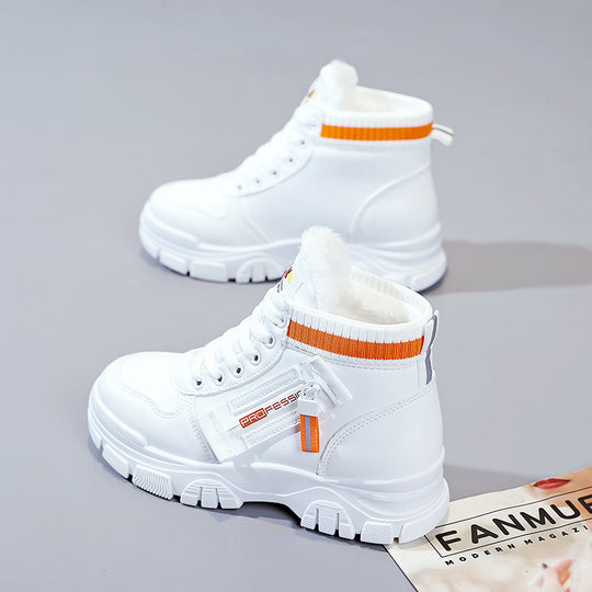 Damen Isolierte Winterstiefel mit rutschfester Sohle und warmem Innenfutter EB