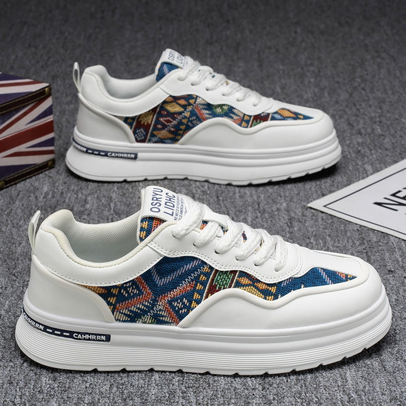 Damen Modische Sneakers mit einzigartigem Ethno-Design EB