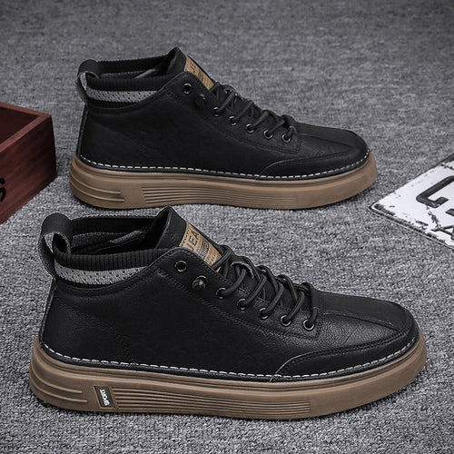 Herren elegante und sportliche Schnürboots EB