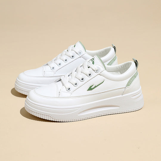 Damen lässige Sneakers mit dämpfendem Fußbett und stylischem Logo EB