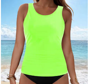 Damen Tankini-Oberteil mit Raffung EB