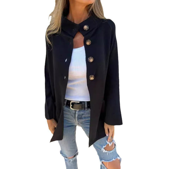 Damen Lässiger Oversized Cardigan EB