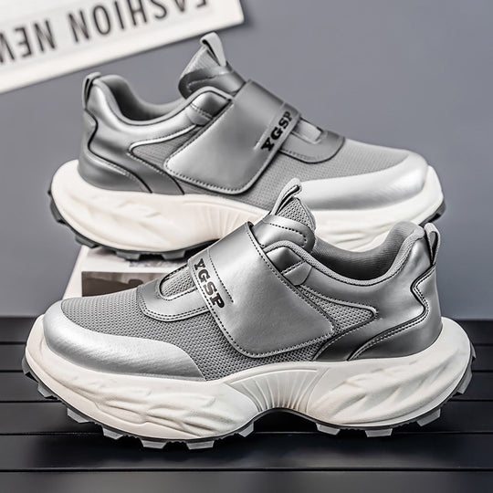 Damen Sportliche Sneaker mit innovativem Klettverschluss und dämpfender Laufsohle EB