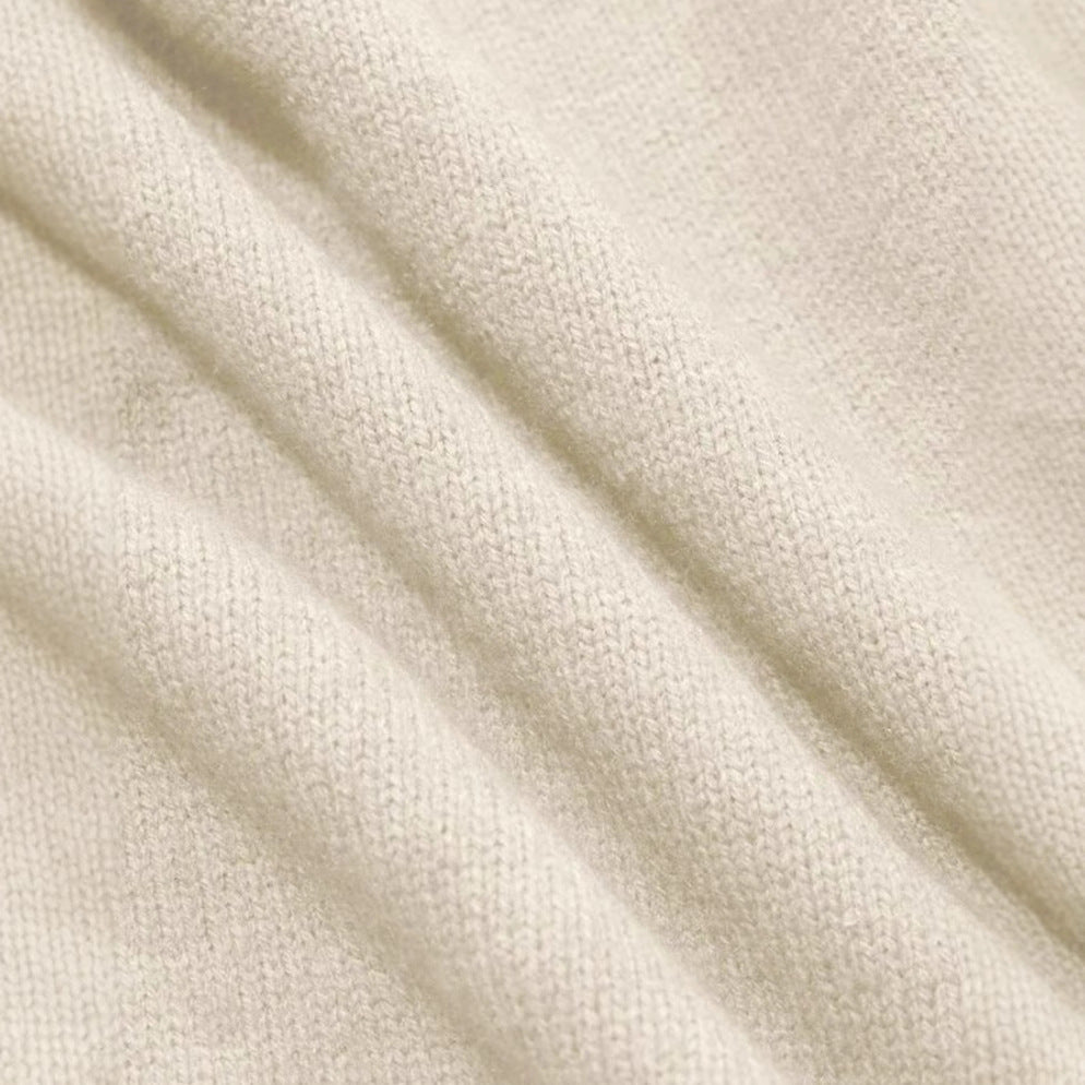 Damen Kaschmir-Optik Oversize-Pullover mit Rundhalsausschnitt und verlängerten Rippbündchen EB