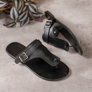 Damen Riemchen-Sandalen mit eleganter Schnallenverzierung EB