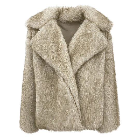 Damen Kunstpelz-Jacke EB