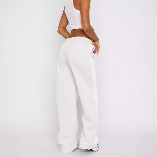 Damen Lässige Freizeithose mit seitlichen Streifen EB