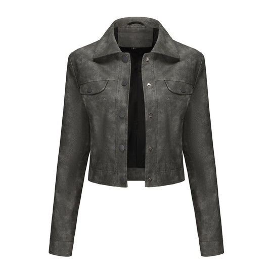 Damen modische kurz geschnittene jacke EB