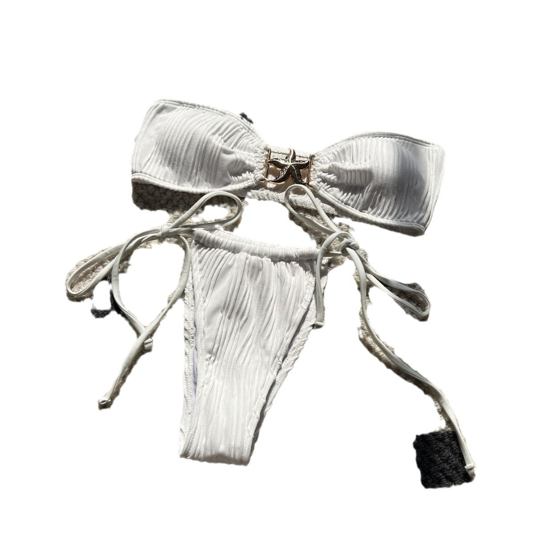 Damen Bandeau-Bikini-Set EB