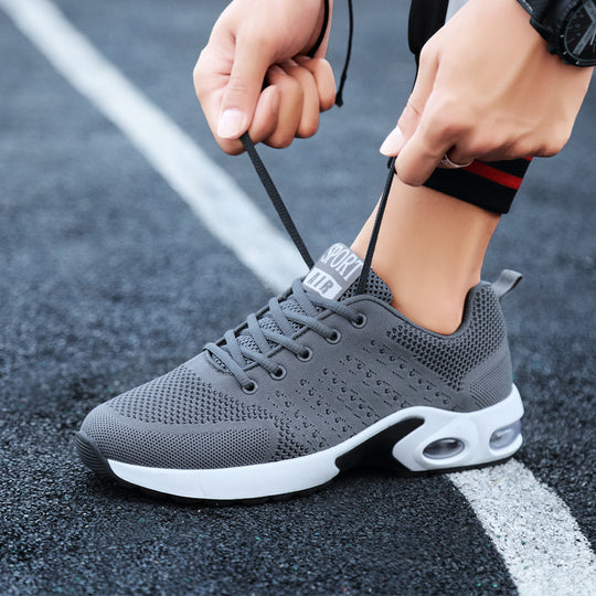 Damen Sportliche Laufschuhe mit atmungsaktiver Mesh-Oberfläche und dämpfenden Eigenschaften EB