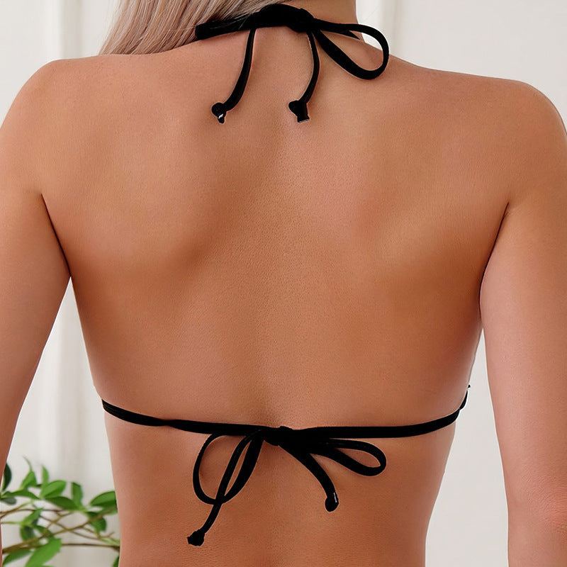 Damen Triangel-Bikini mit eleganten Goldakzenten EB 1779792101