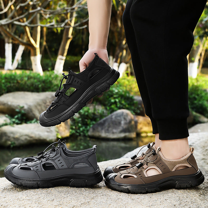 Damen Atmungsaktive Outdoor-Sandalen mit rutschfester Sohle EB