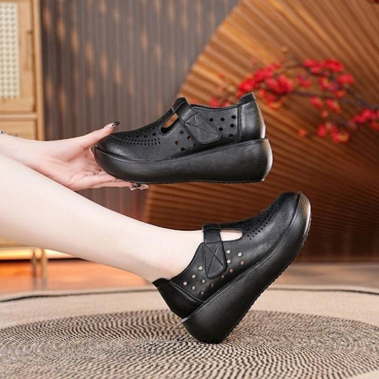 Damen Clogs mit atmungsaktivem Obermaterial und bequemem Fußbett EB
