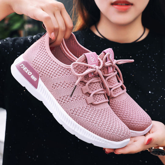 Damen Komfortable atmungsaktive Sneakers EB