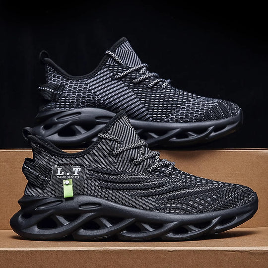 Damen Atmungsaktive Lauf-Sneakers mit flexibler Zwischensohle und gepolstertem Innenfutter EB