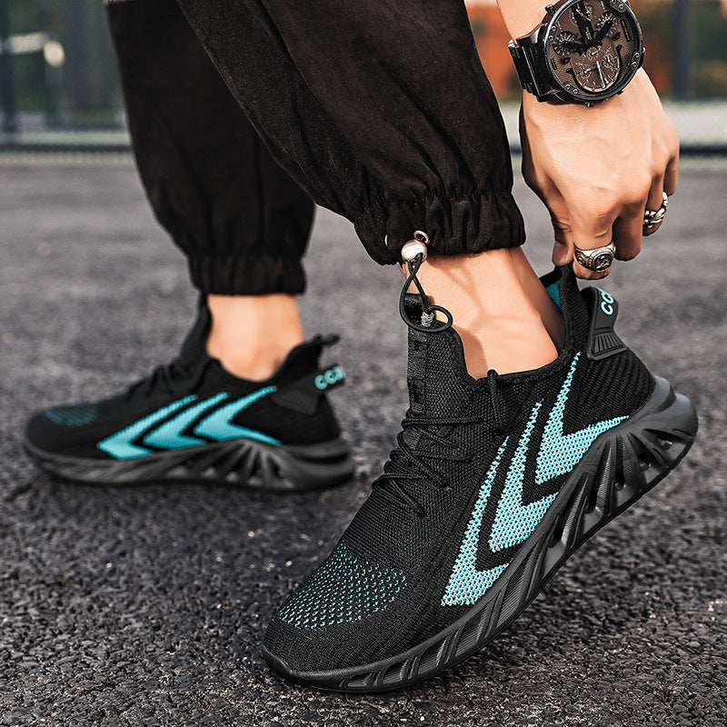 Damen Atmungsaktive und flexible Fitness-Sneaker mit rutschfester Sohle EB