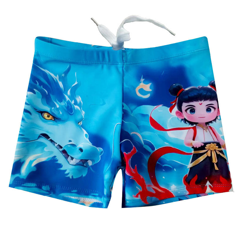 Jungen Schwimmshorts mit maritimen Motiv EB