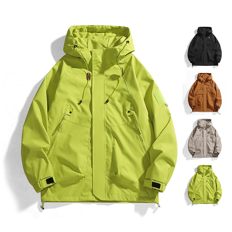 Damen Outdoor-Jacke mit verstellbarer Kapuze und atmungsaktiven Einsätzen EB