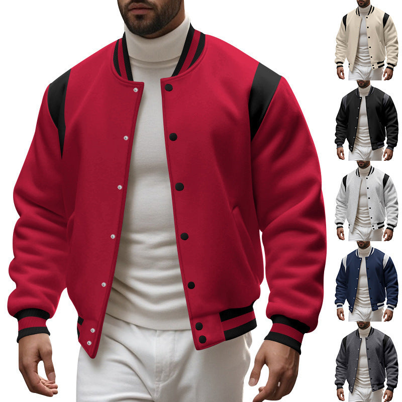 Herren sportliche Collegejacke EB