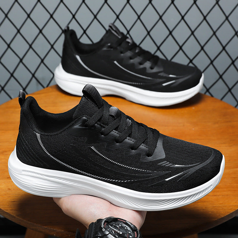 Damen Sportliche Laufschuhe mit atmungsaktiver Mesh-Oberfläche und stoßdämpfender Sohle EB