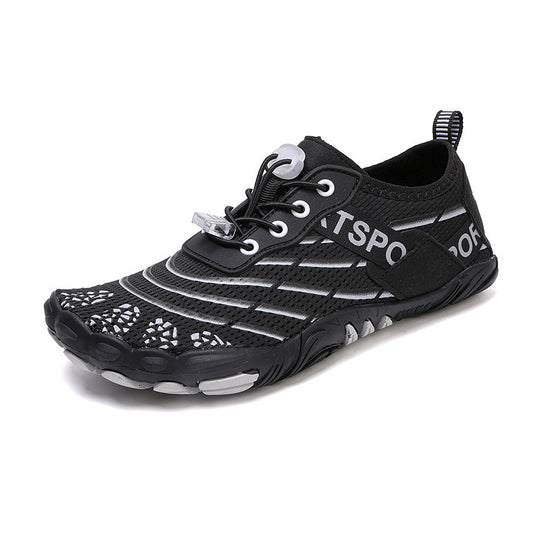 Damen Sportliche Wassersportschuhe mit atmungsaktiver Struktur und rutschfester Sohle EB
